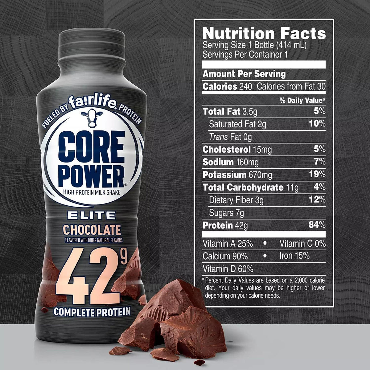Chocolate Protein Shake 14 fl. oz 8 pk U55920