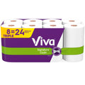 Cloth Paper Towels 8 Triple Rolls S491740