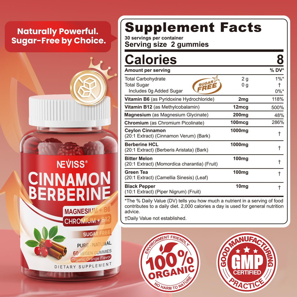 Sugar Free Vegan 2000mg Berberine Gummies H25907