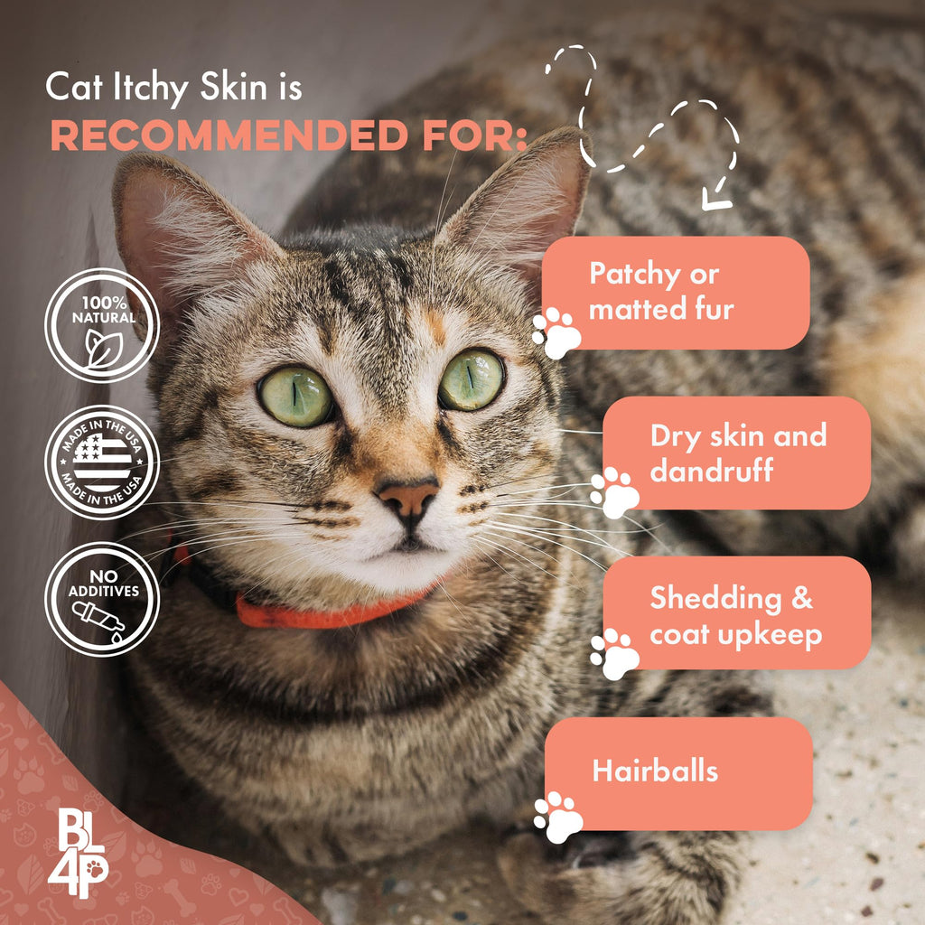 Cat Itchy Skin Relief & Hair Loss Treatment 400 Pills D780894