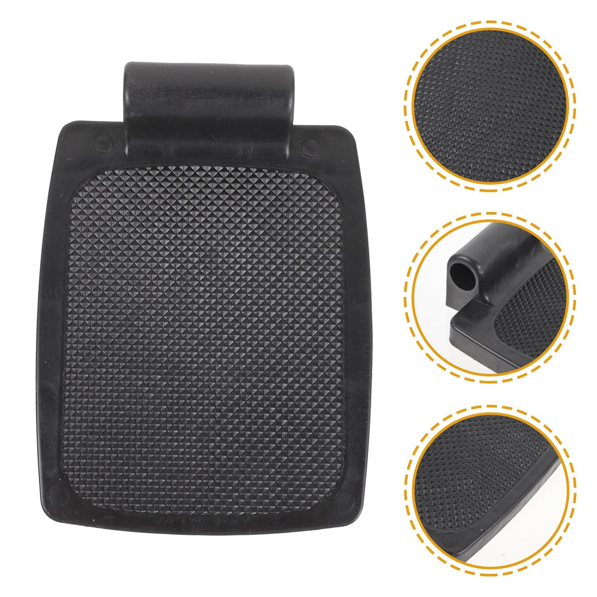 Heavy Duty Wheelchair Footplates Plastic Footrest Pair N140