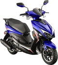 150cc Gas Automatic Scooter Moped with 10" Aluminum Wheels U6857