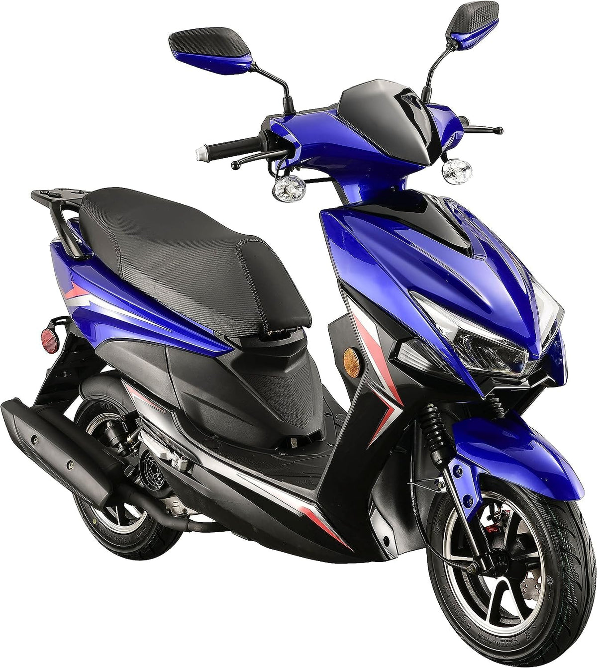 150cc Gas Automatic Scooter Moped with 10" Aluminum Wheels U6857