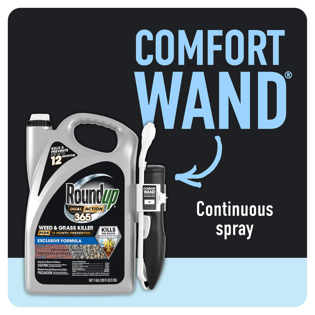 Weed & Grass Killer Plus 12 Month Preventer, 1 gal., Wand (Pack of 4) H307693