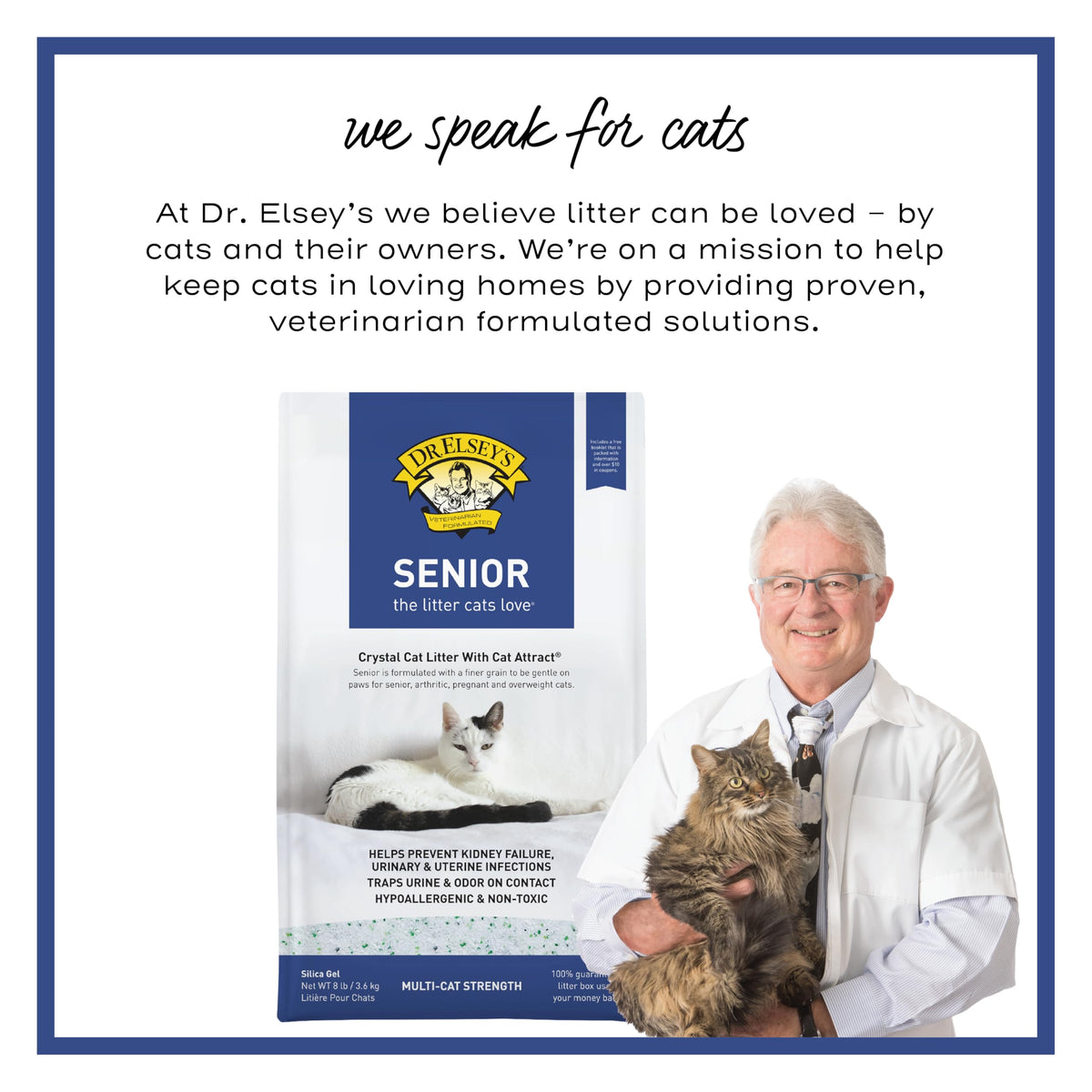 Senior Cat Litter 8lbs R48088
