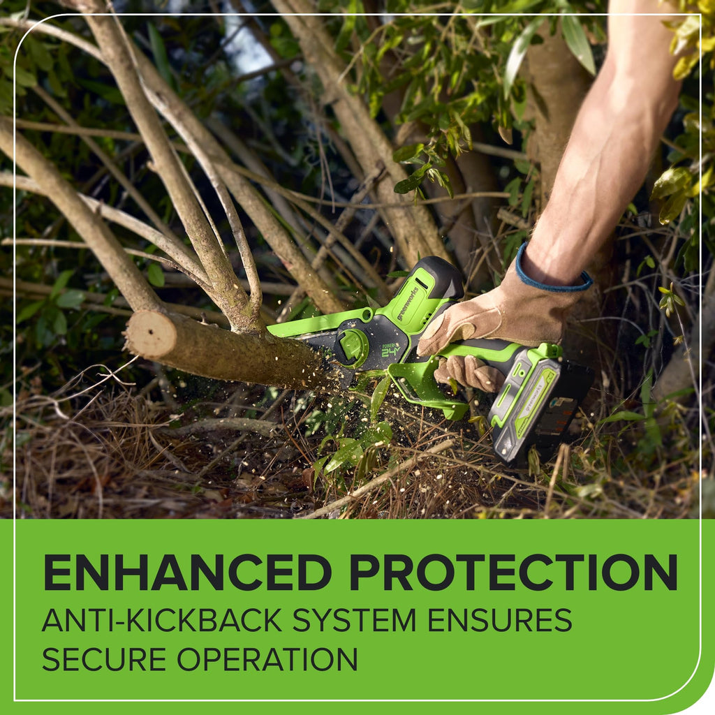 24V 6 in Mini Pruning Chainsaw L1524
