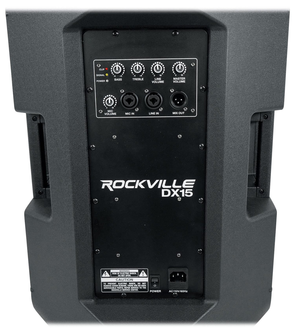 15" Active Powered Speaker with 2-Channel Mixer, 2-Pack S95682