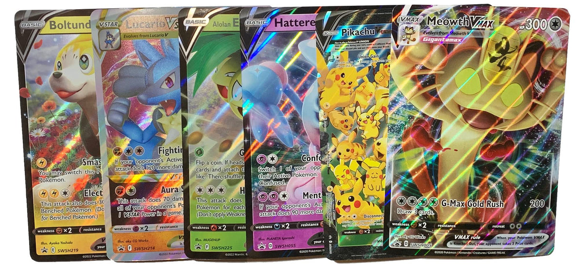 Pokemon Jumbo Card Lot x6 O6943