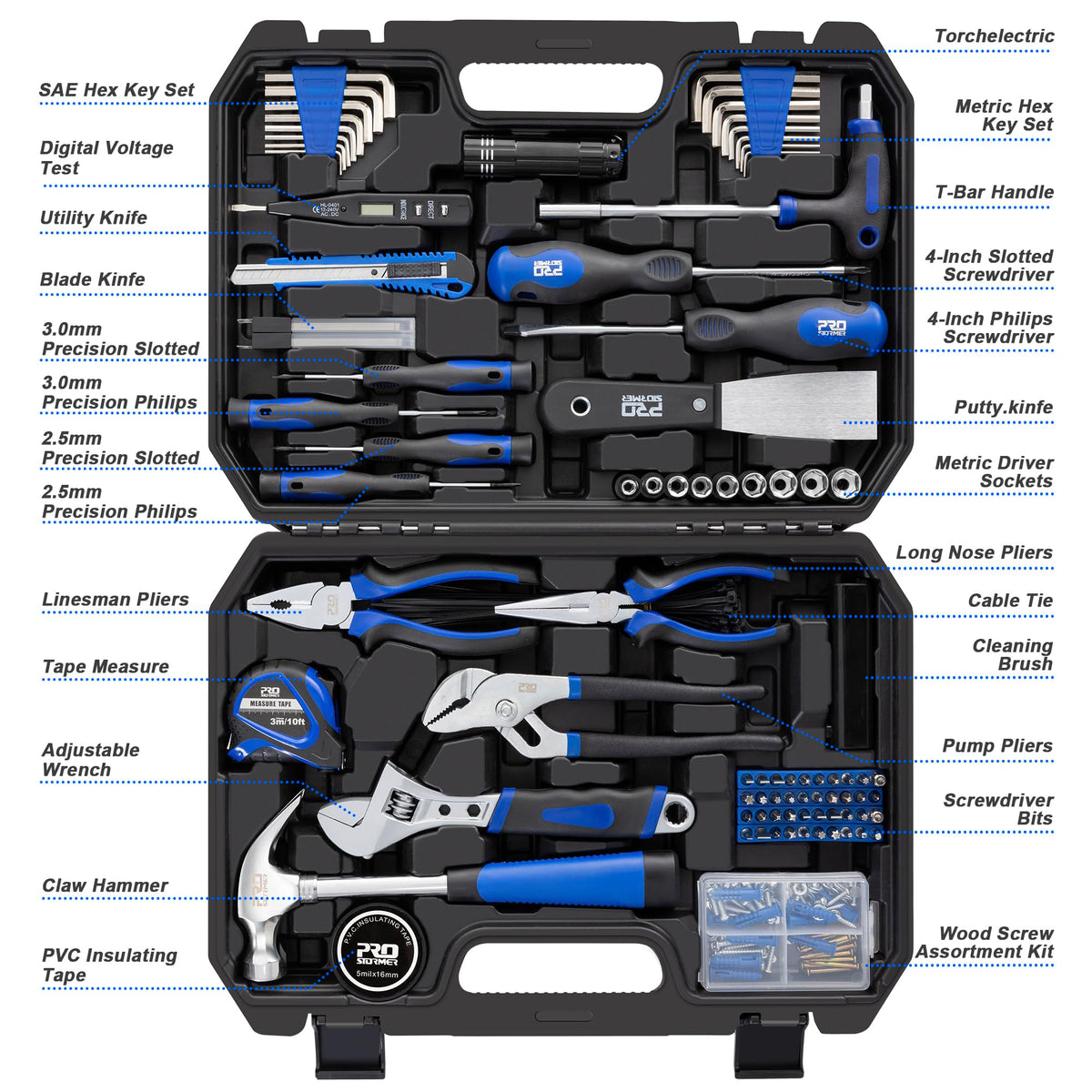 229-Piece Household Tool Set O91176