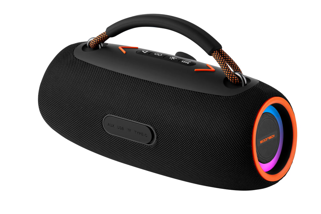 Black Portable Bluetooth Speakers U82048