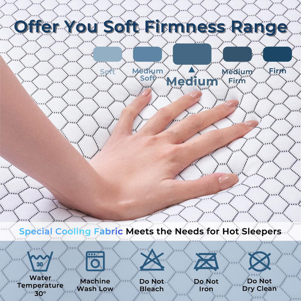 Foldable Mattress Medium Twin Size R21421