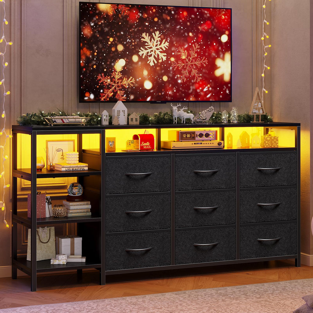 Black TV Stand E233