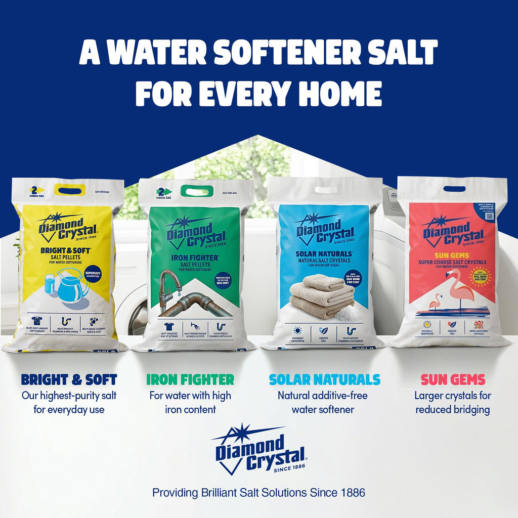 2 Pack Water Softener Salt, 40 Pounds B164095