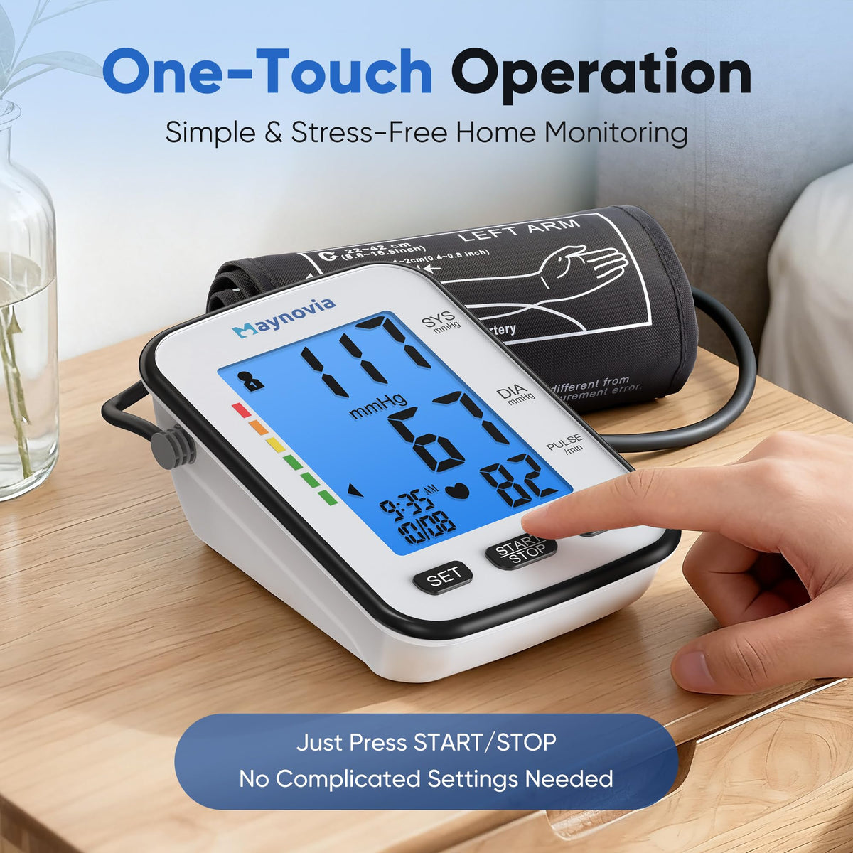 Upper Arm Blood Pressure Monitor I351