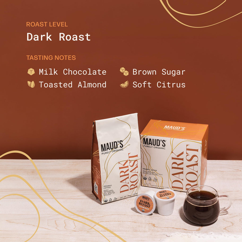 Organic Low Acid Dark Roast Coffee Pods 16ct H21429