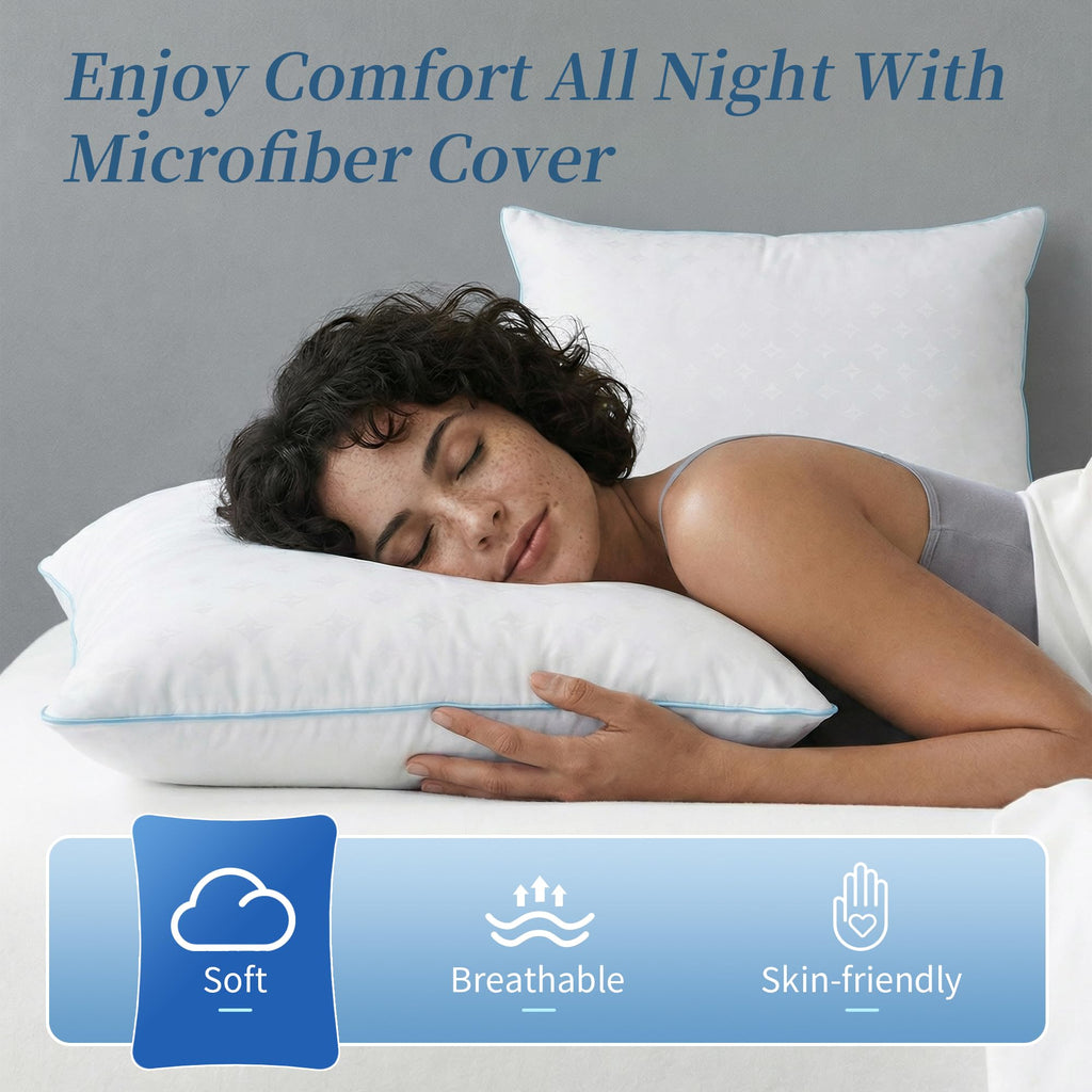 King Size Down Alternative Pillows Set of 2 M5300
