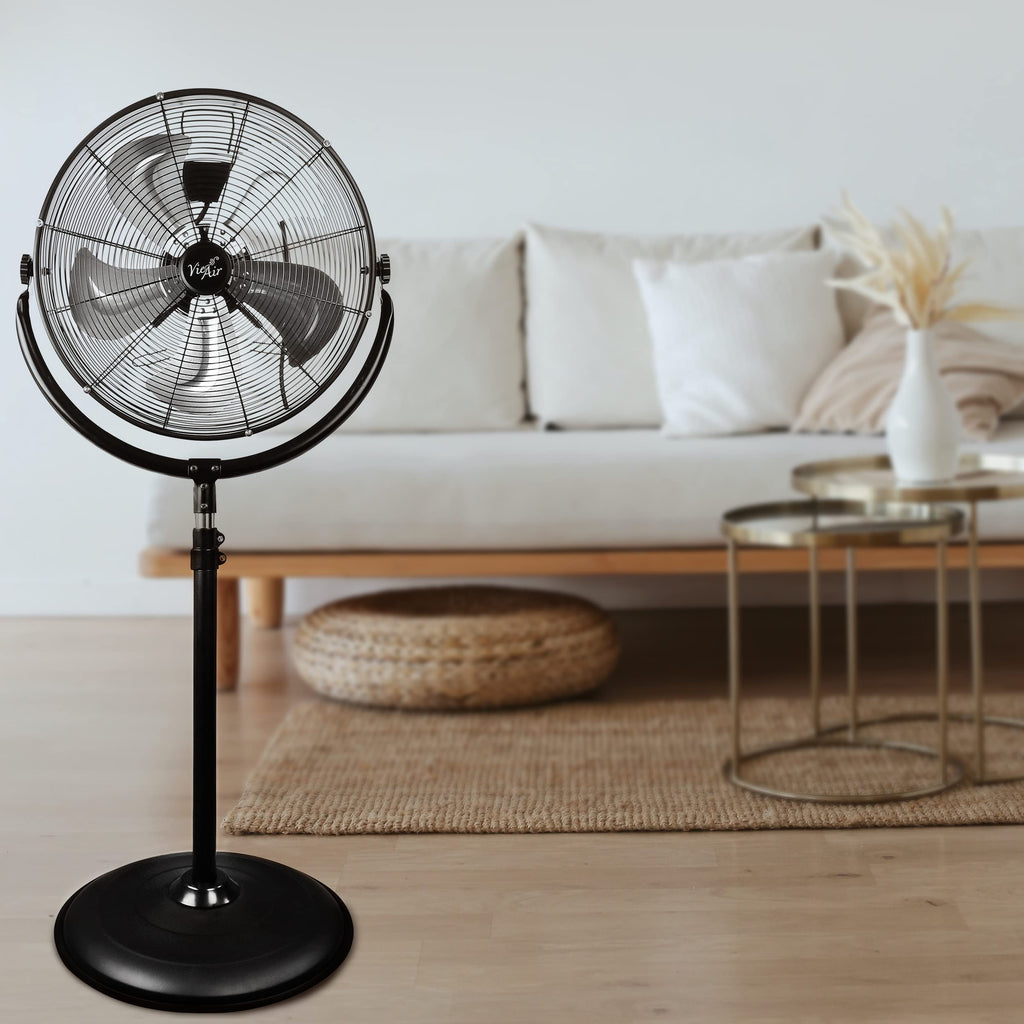 20" Industrial High Velocity Tilting Pedestal Drum Fan K526