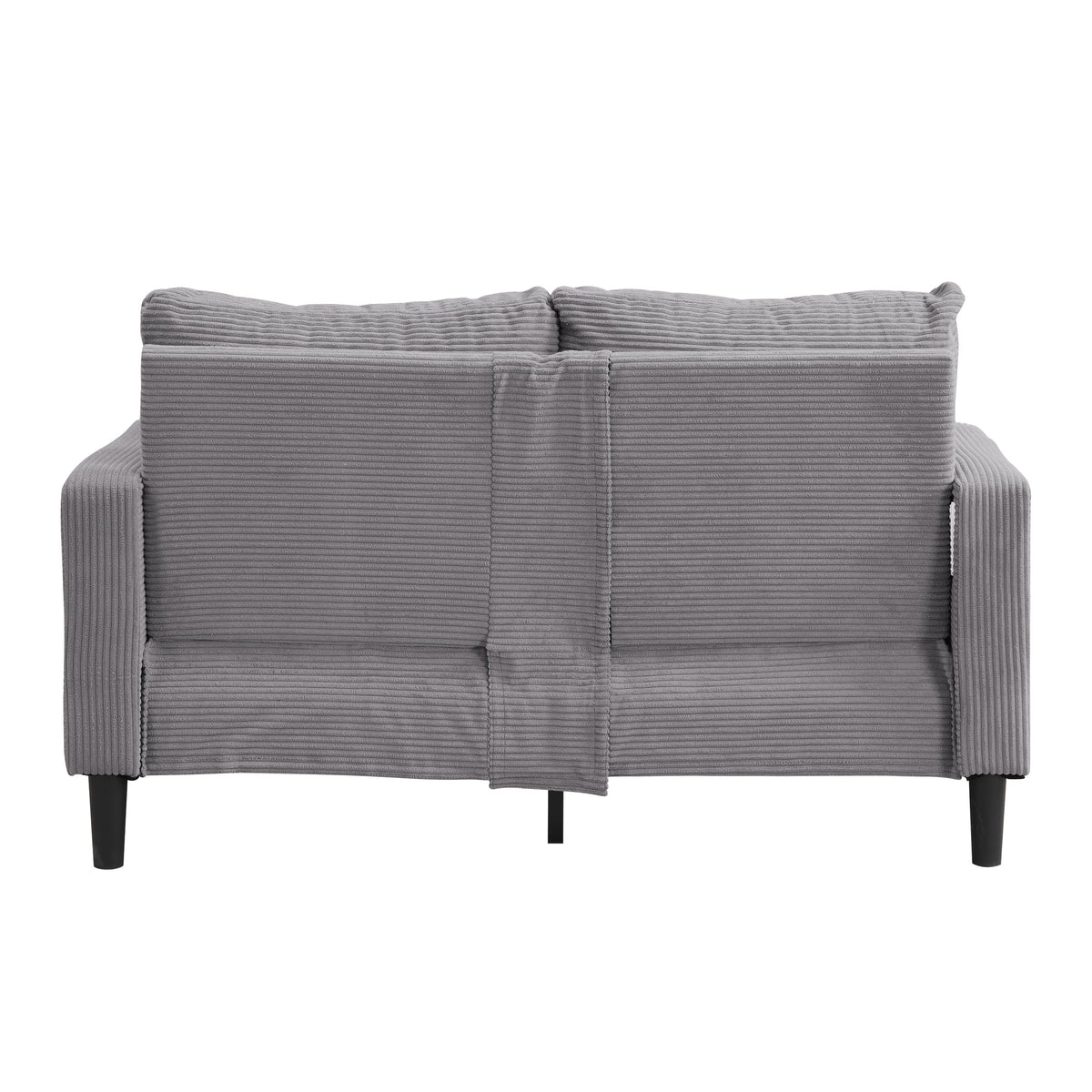 Light Gray 2-Seater Upholstered Loveseat Sofa K608936