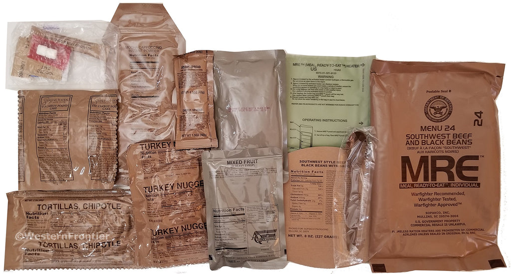 12 Meals Military Surplus Meal Ready to Eat K898