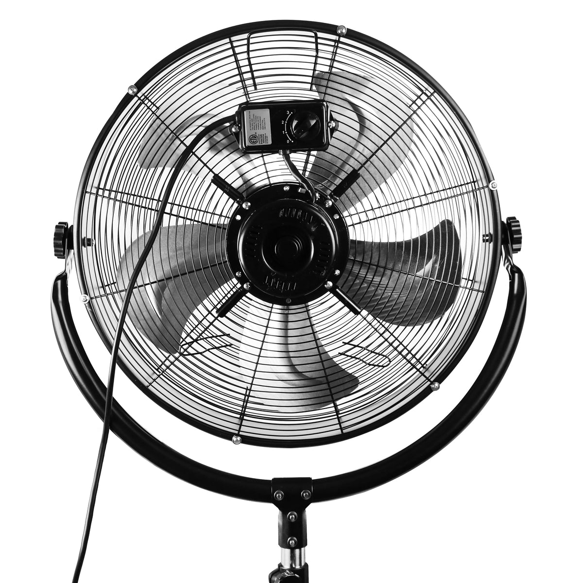 20" Industrial High Velocity Tilting Pedestal Drum Fan K526