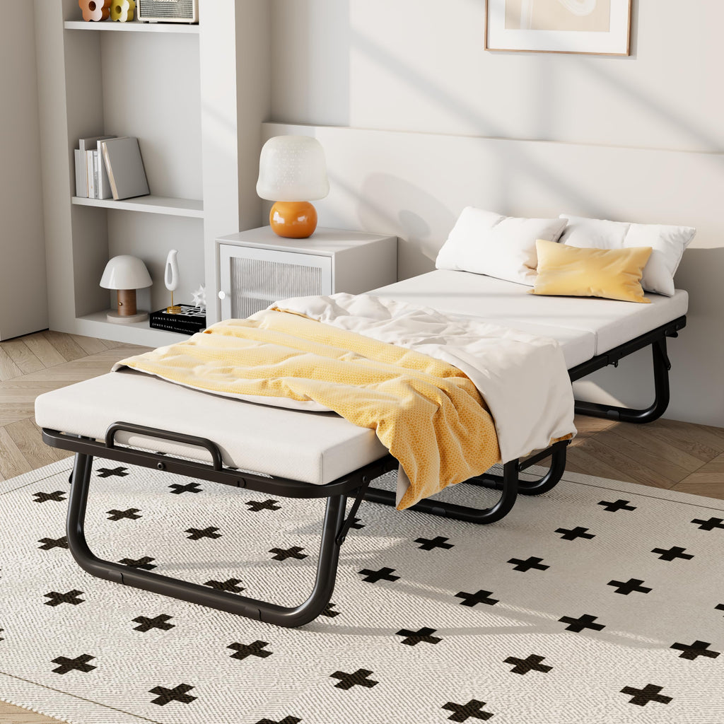 Folding Bed on Wheels W608