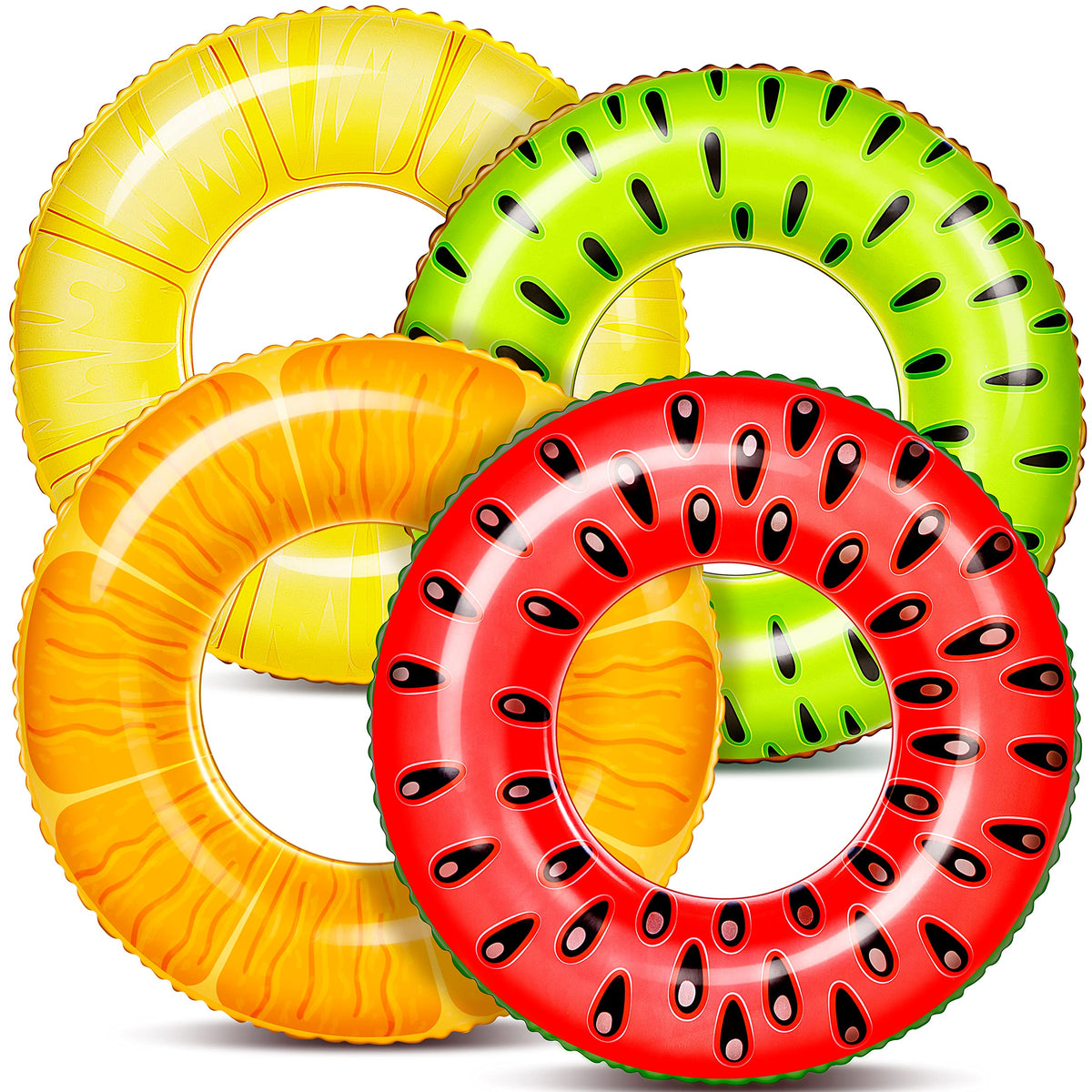 4 Pack Inflatable Pool Floats N702