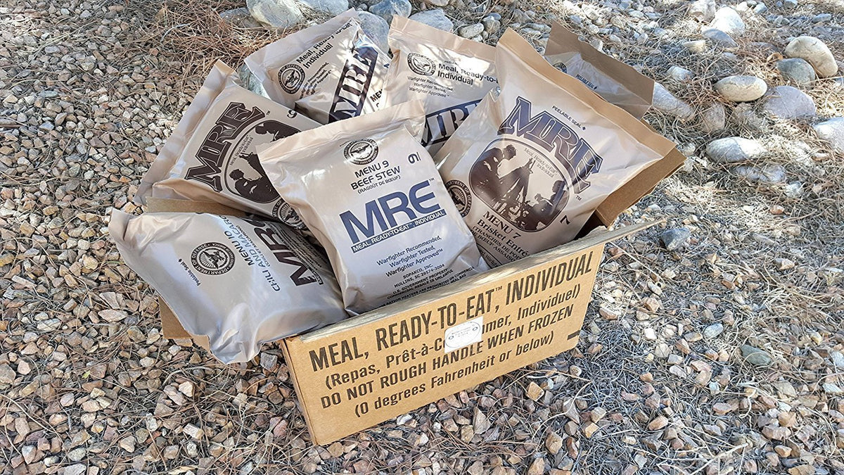 12 Meals Military Surplus Meal Ready to Eat K898